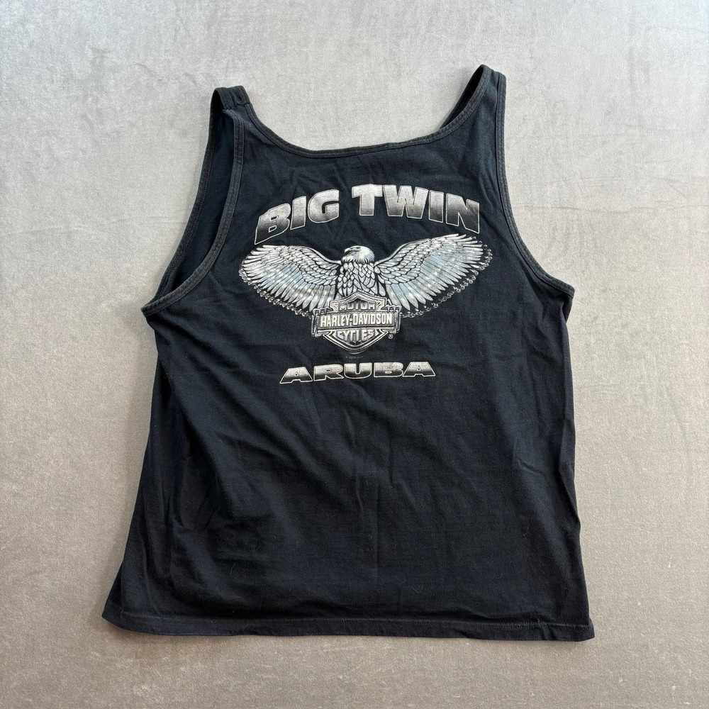 Harley Davidson Aruba Tank Top Black Womens Large